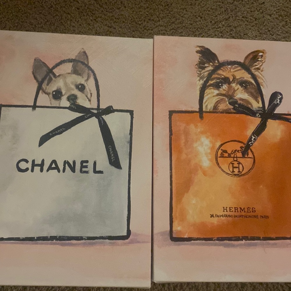 Picture bundle 2 pictures for wall